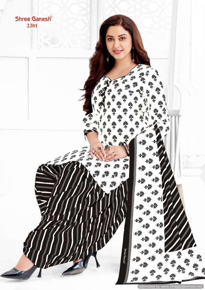 SHREE GANESH WHITE AND BLACK VOL 3 COTTON WITH SUMMER SPECIAL FANCY DRESS MATERIAL AT WHOLESALE RATE (2)-2-2024-04-05_17_01_03